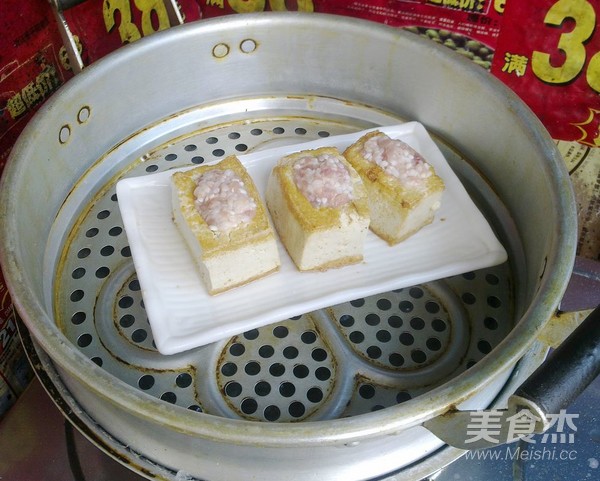 糯米酿豆腐的做法