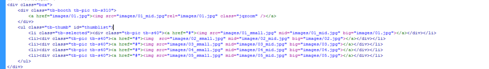 产品详细页放大镜插件jquery