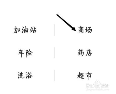 高德地图怎样找到商场