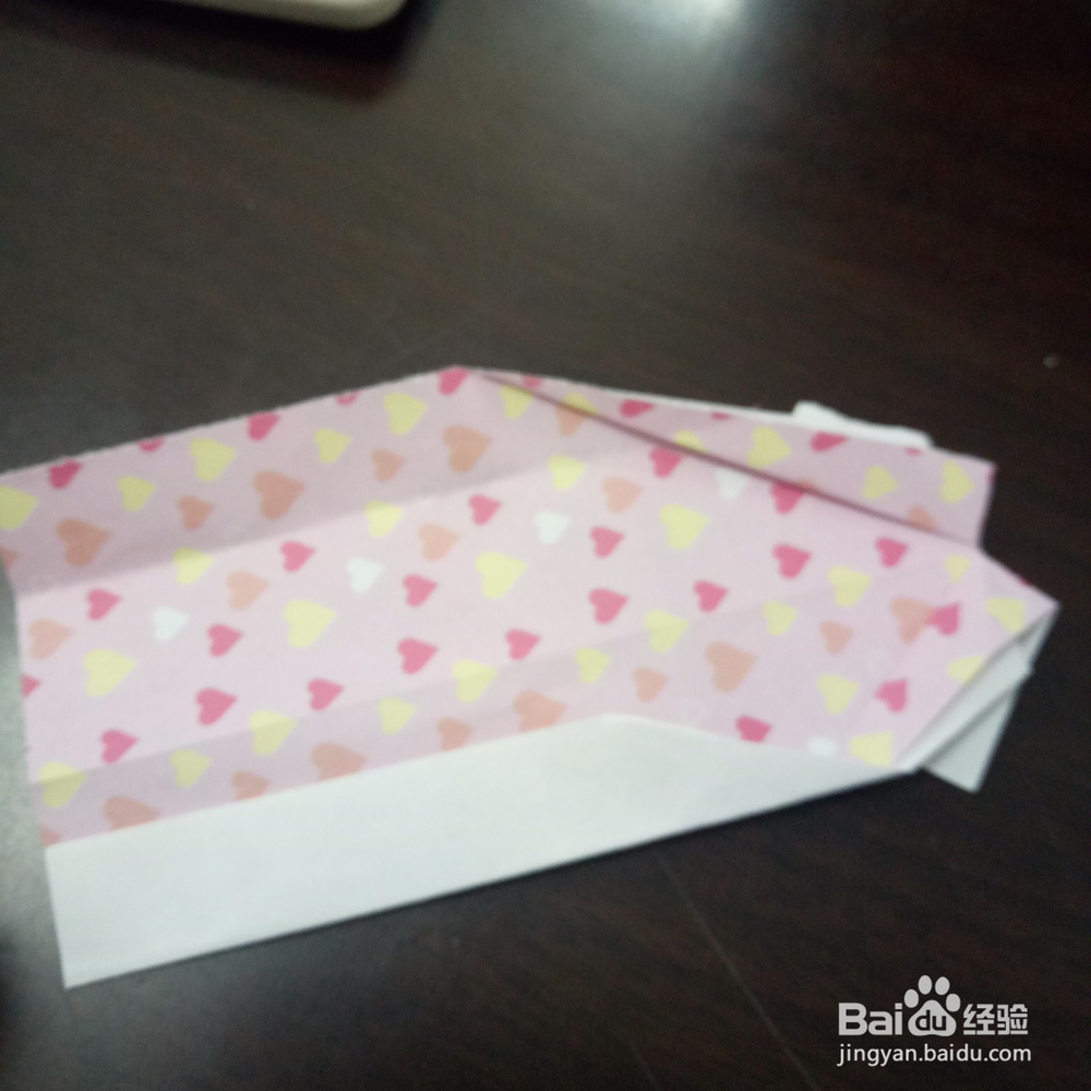 爱心笔帽的折纸方法