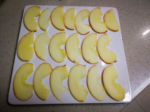 微波炉烤【苹果片】