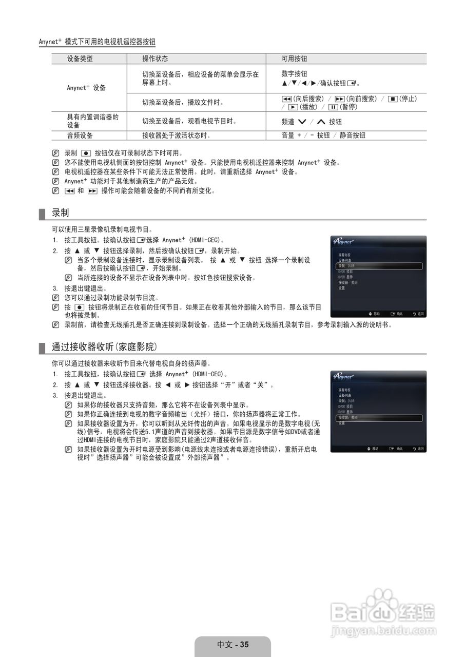 三星UA32B6000VF液晶彩电使用说明书:[4]