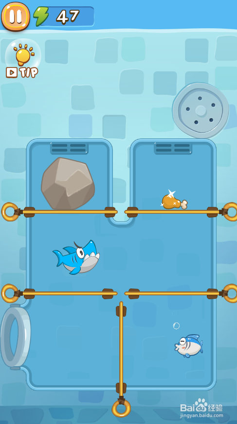 A Wise Fish的Level 8如何通关?