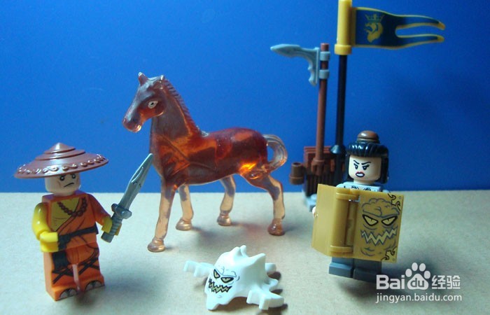 积木场景搭建之古代魔法师与路人甲