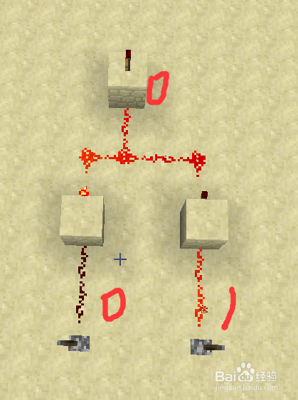 我的世界基础逻辑门怎么做