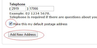 ebay如何设置默认地址
