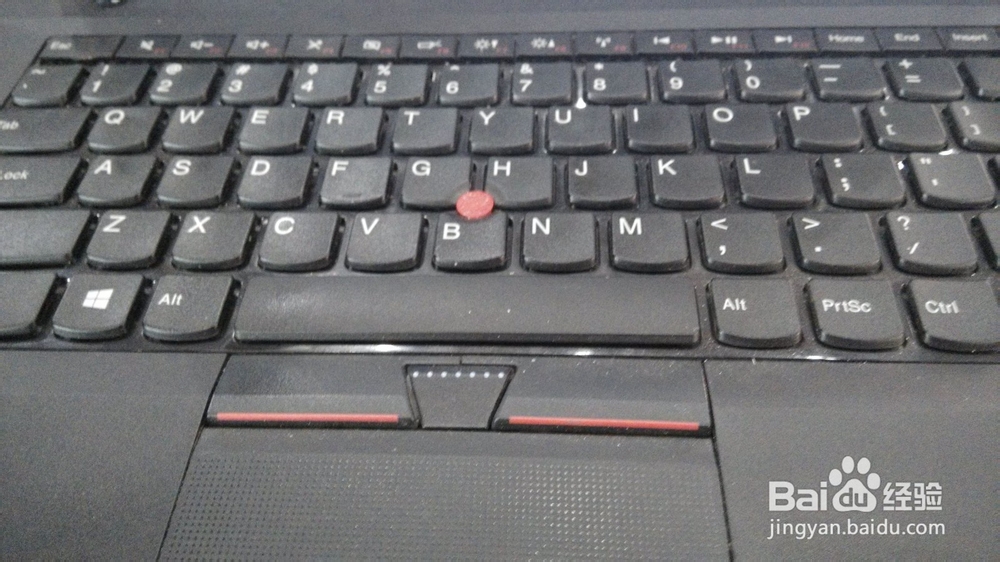 ThinkPad键盘中间的红色东西有什么用