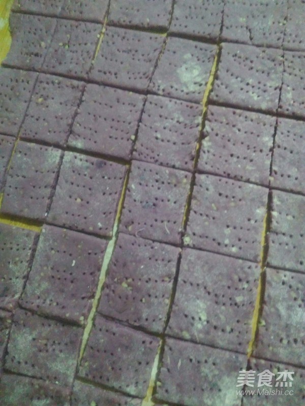 紫薯花生酥的做法