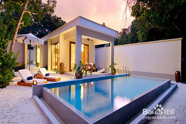 白色格调奢华岛屿阿米拉房型介绍