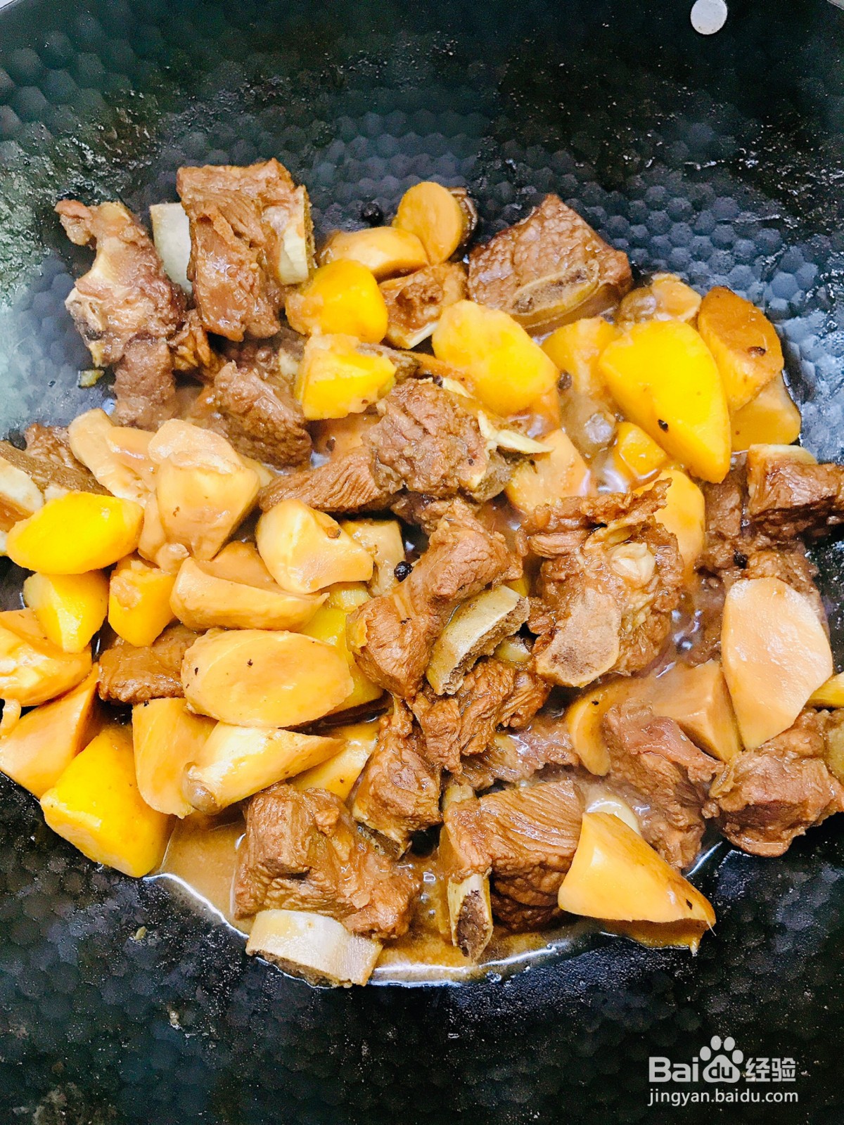 杏鲍菇烧排骨怎么做