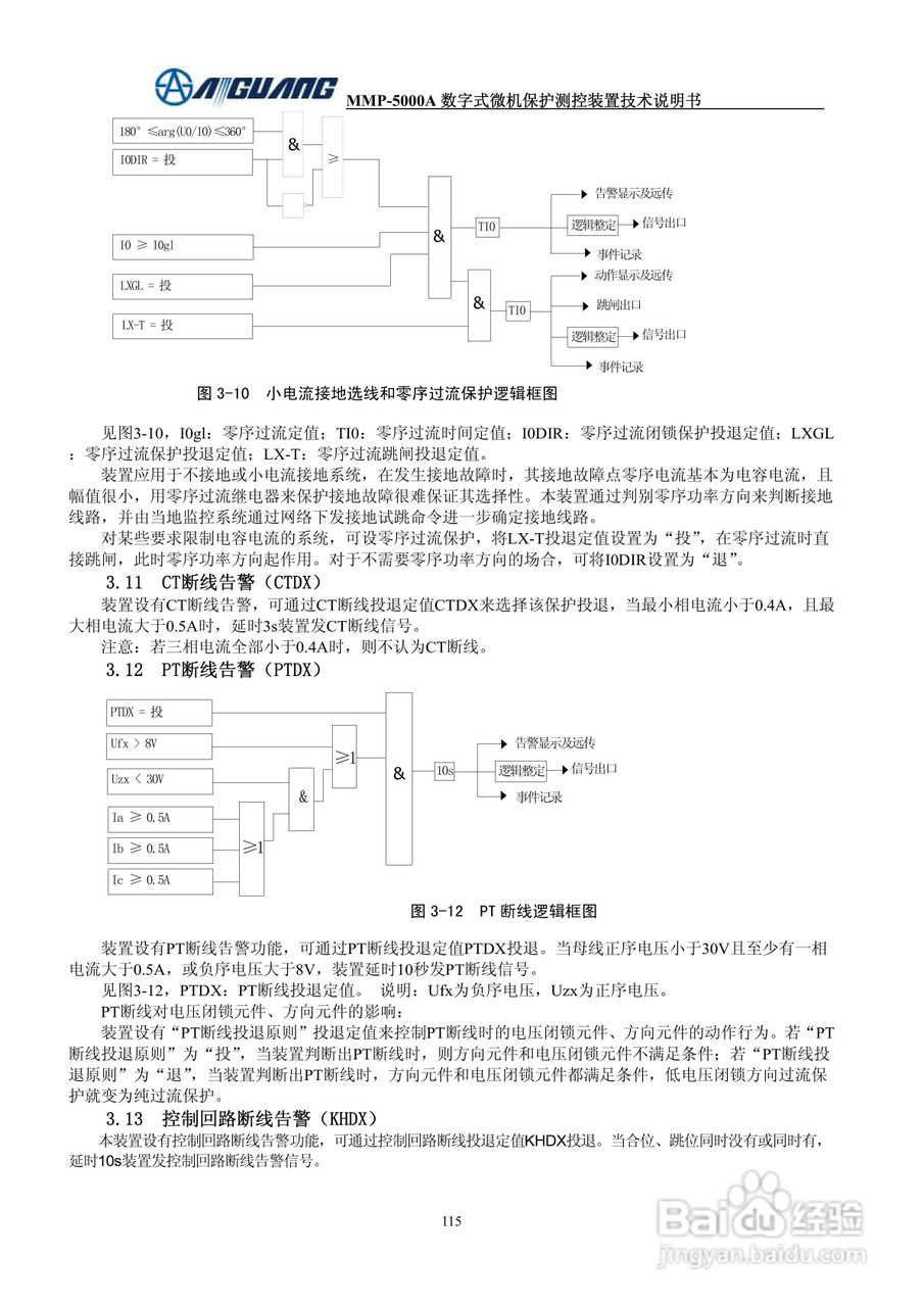 爱光MMP-5076A数字式线路保护测控装置说明书:[2]