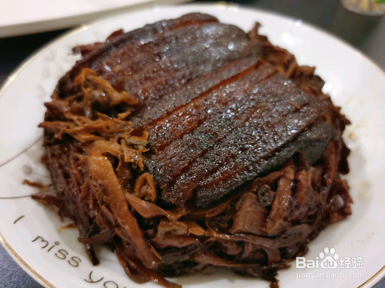 笋干菜扣肉的做法