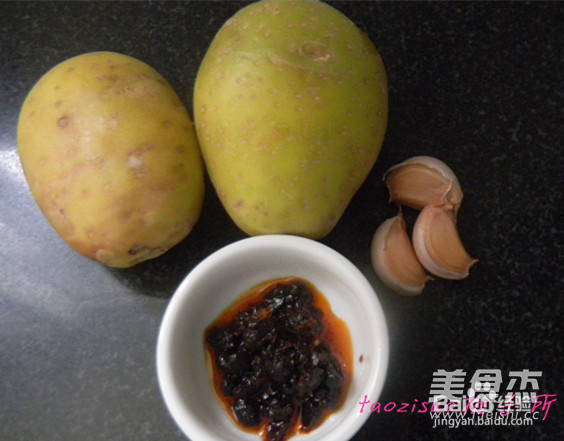 蒜蓉豆豉温拌土豆丝