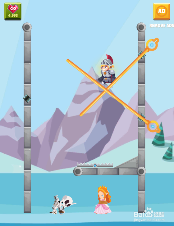 The Hero Rescue Puzzle的Level 52怎样通关