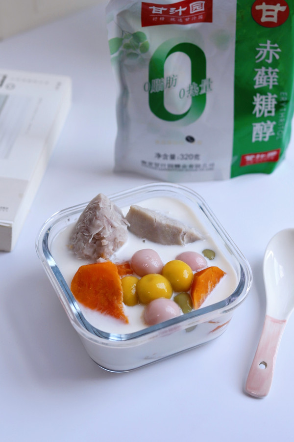 牛奶香芋番薯糖水