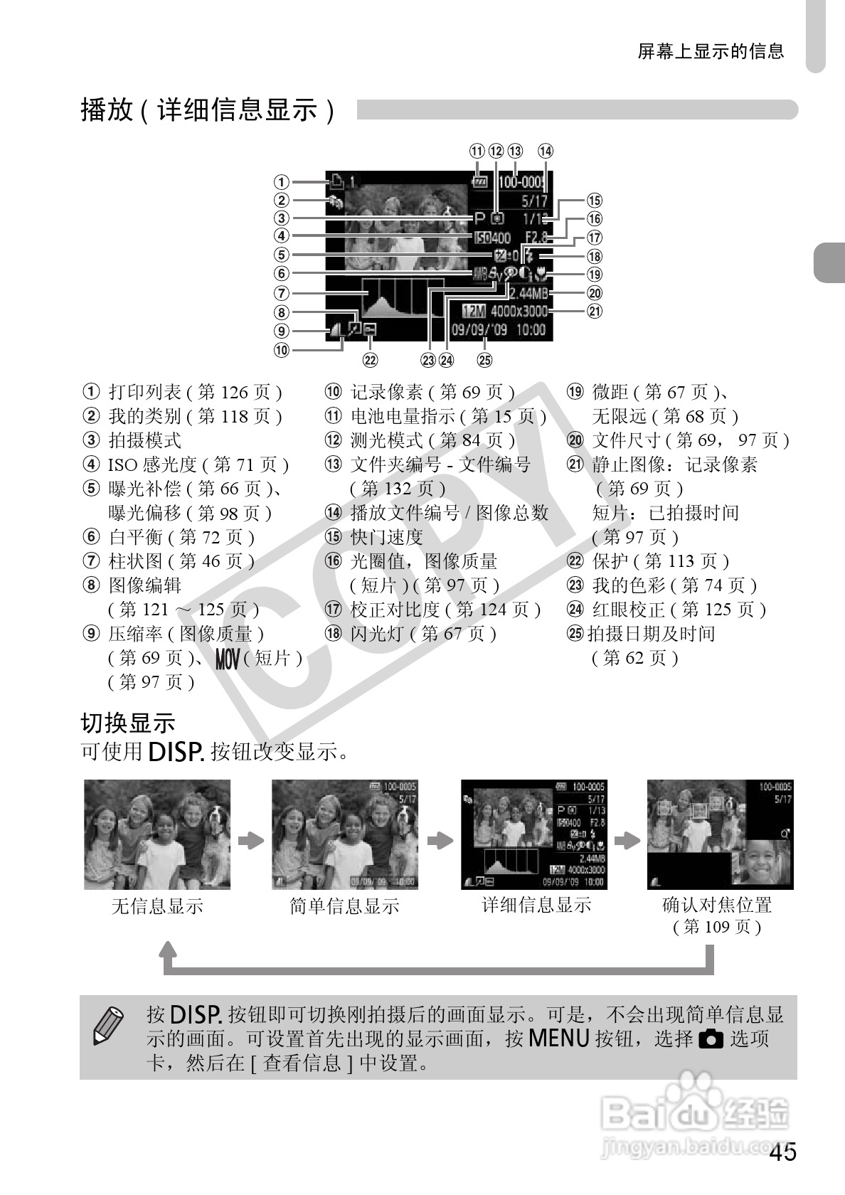 佳能DIGITAL IXUS 120 IS数码相机使用说明书:[5]