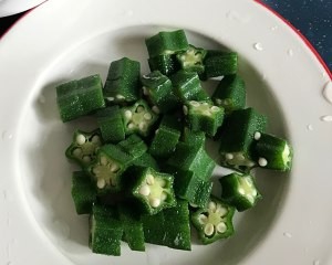 食补佳品快手秋葵蛋汤的做法