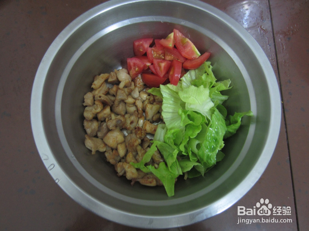 减脂鸡肉沙拉
