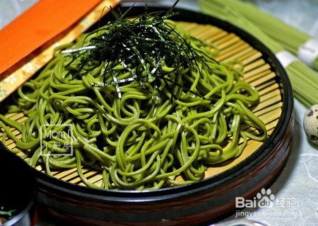 绿茶荞麦面和赘肉说拜拜