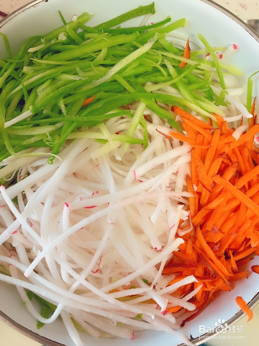 花式做饼-萝卜丝饼教程