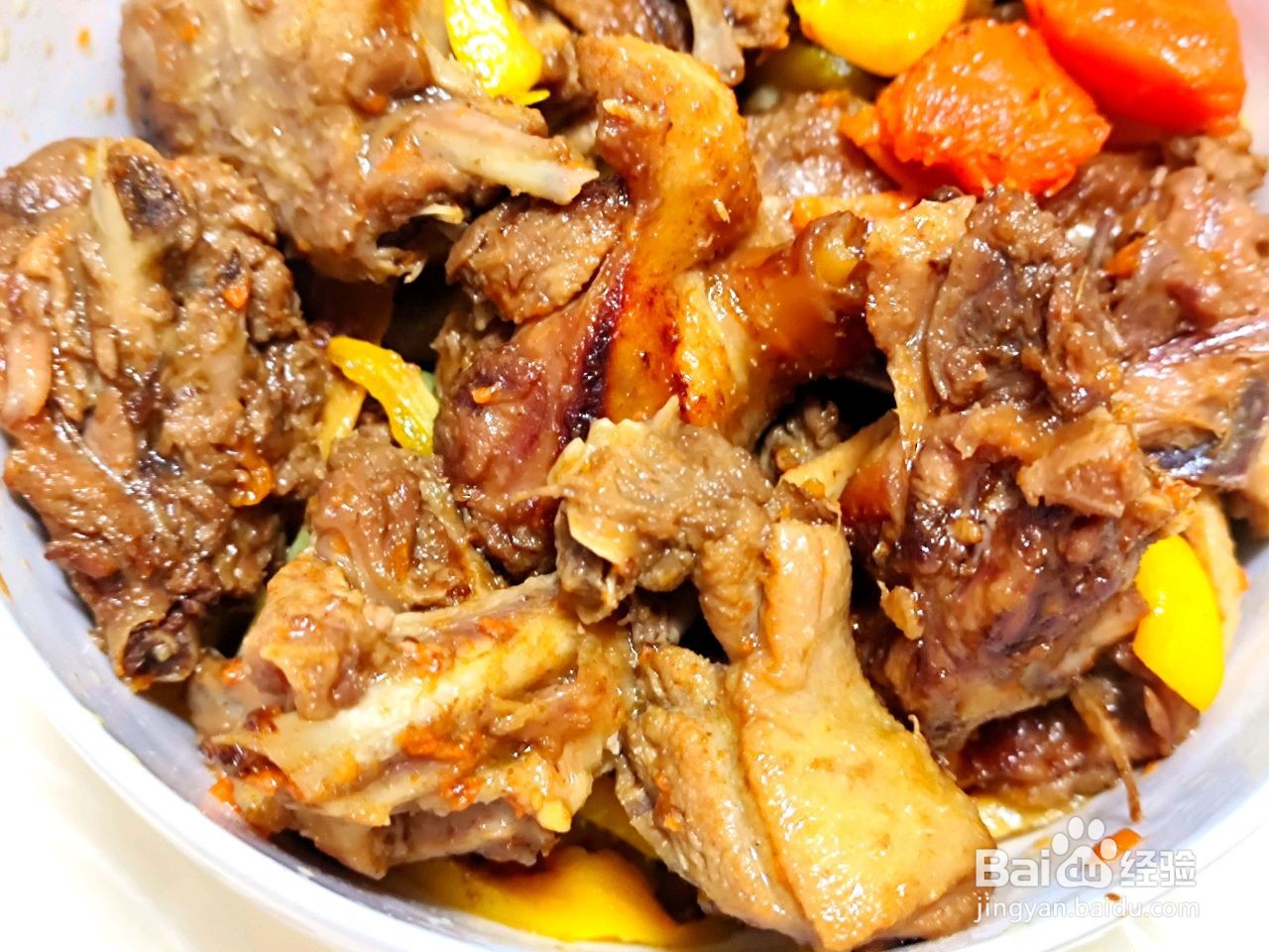姜片焖鸭肉的做法
