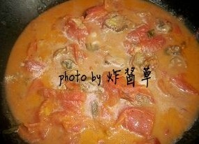 沙茶番茄炖牡蛎