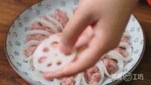 健康养生佳品莲藕蒸肉的做法
