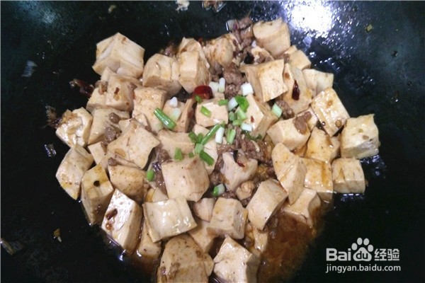 怎样做出家常麻辣鲜的肉末炒嫩豆腐