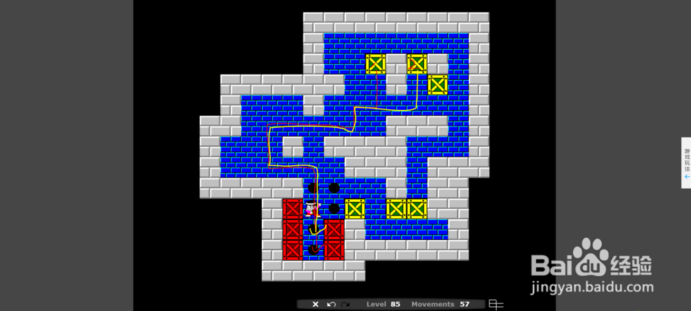 经典“推箱子”游戏攻略之Level 85