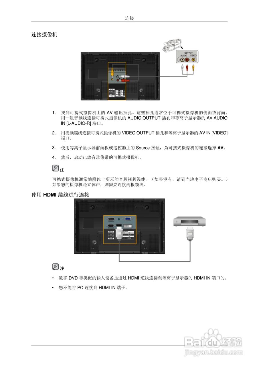 三星P63F液晶显示器使用说明书:[3]