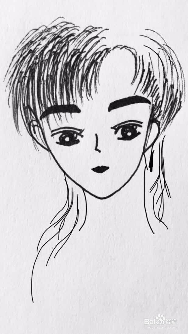 茉莉漫画之我的短发姑娘变身