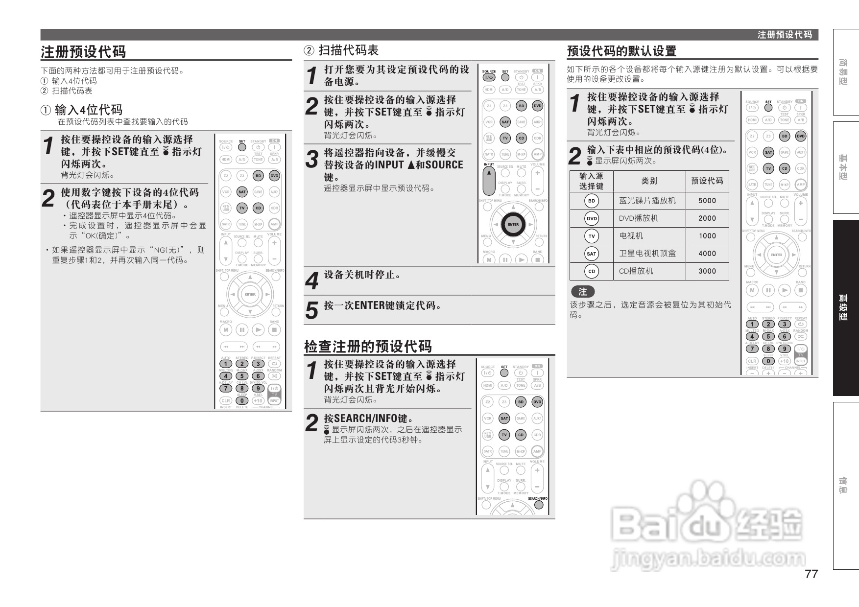 马兰士SR7005功放使用说明书:[5]