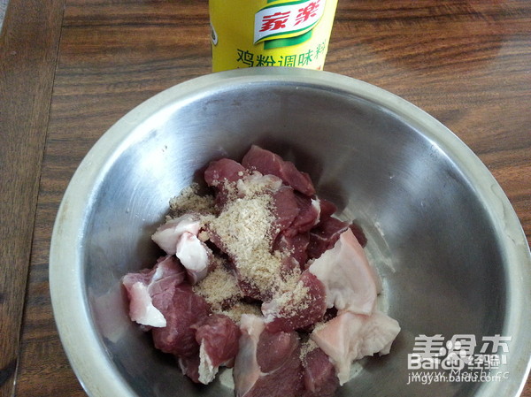 茭白笋煸肉的做法