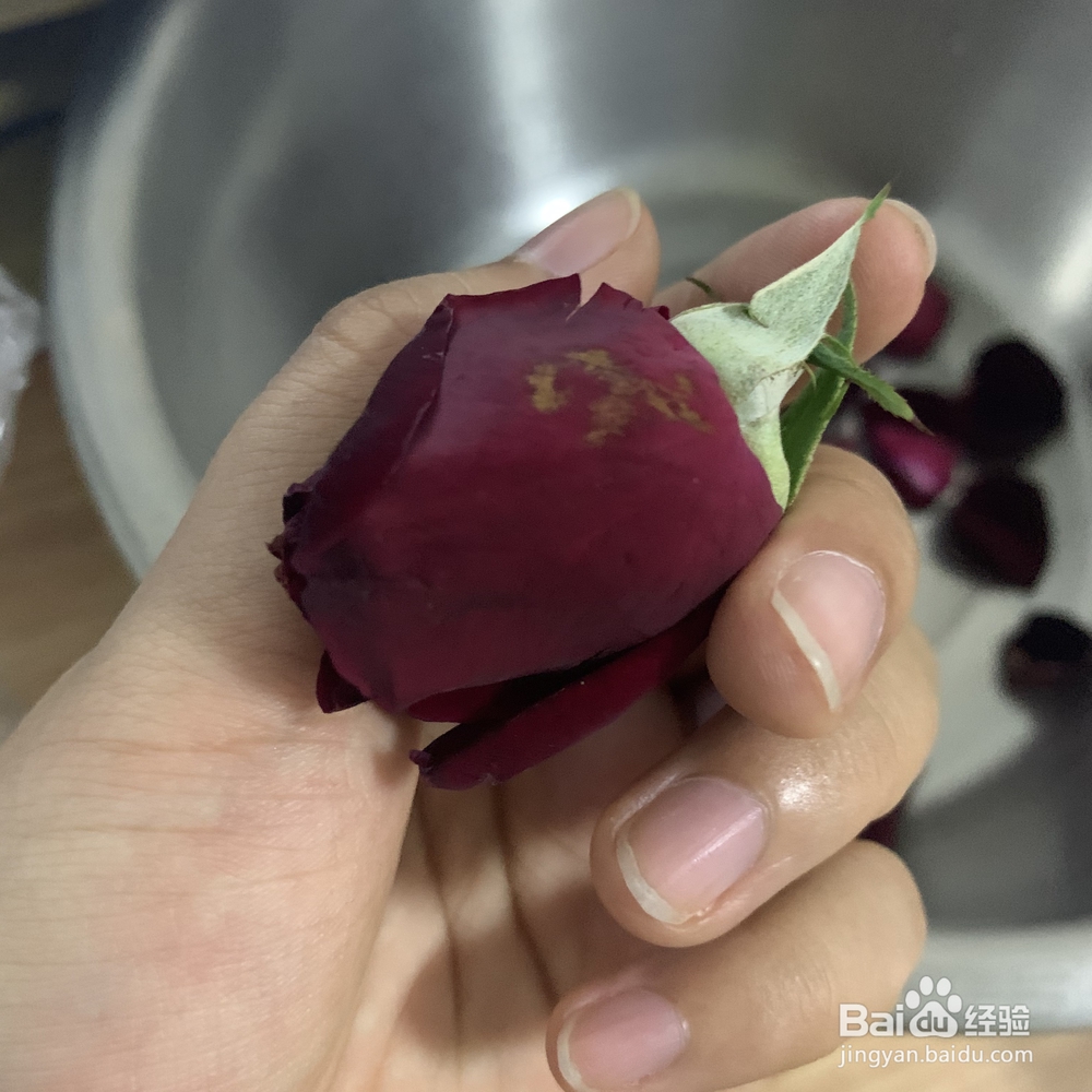 又酥又香的鲜花版玫瑰花酱自制酸奶