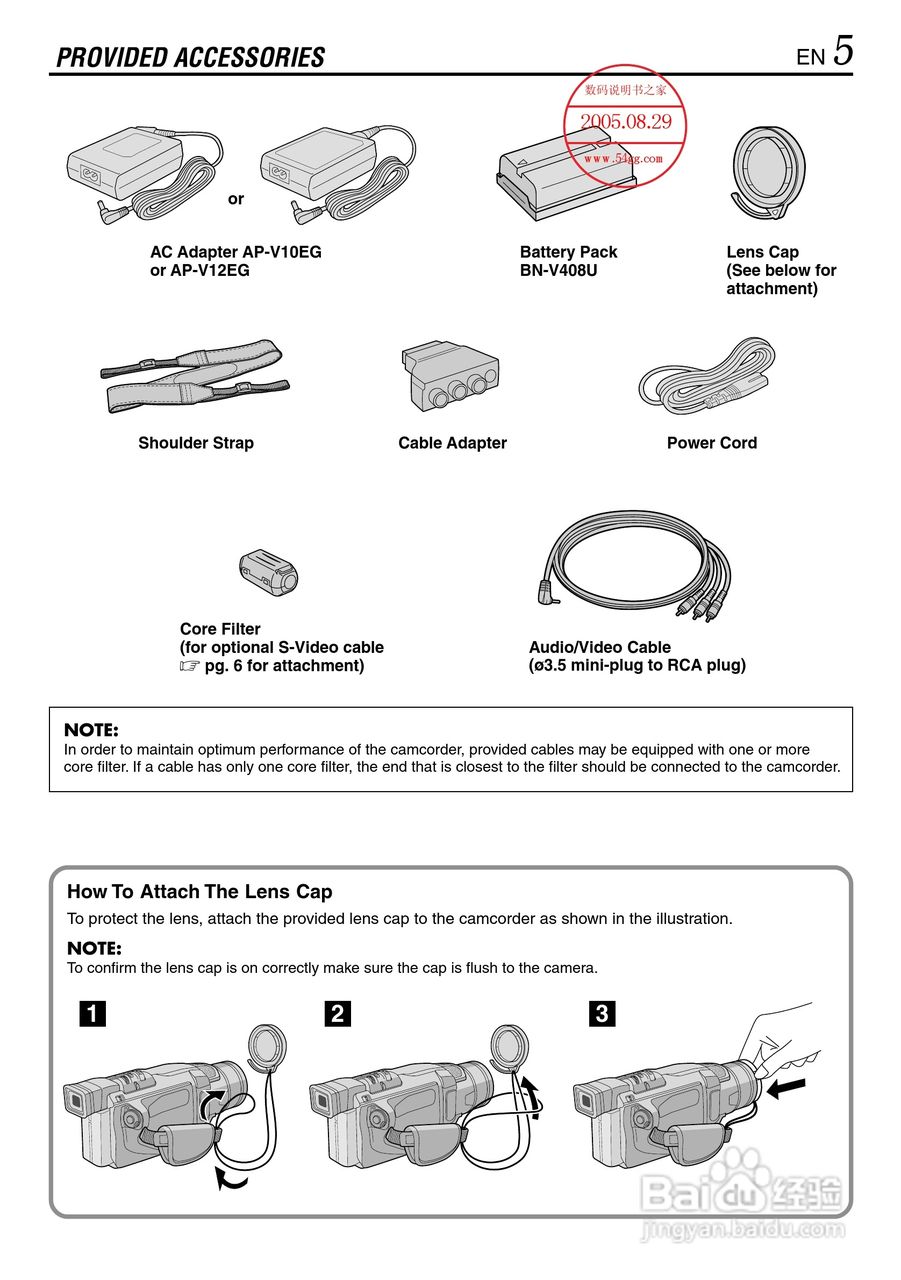 胜利JVC GR-DVL145数码摄像机使用说明书:[1]