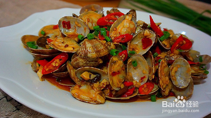 怎么做酱爆花蛤