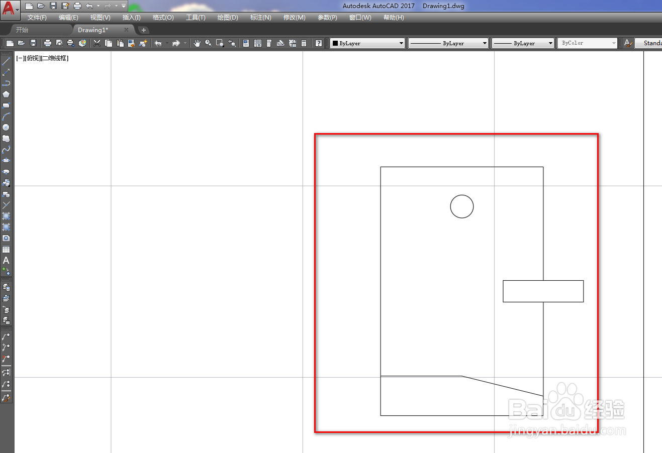 使用CAD绘制智能卡锁图形符号