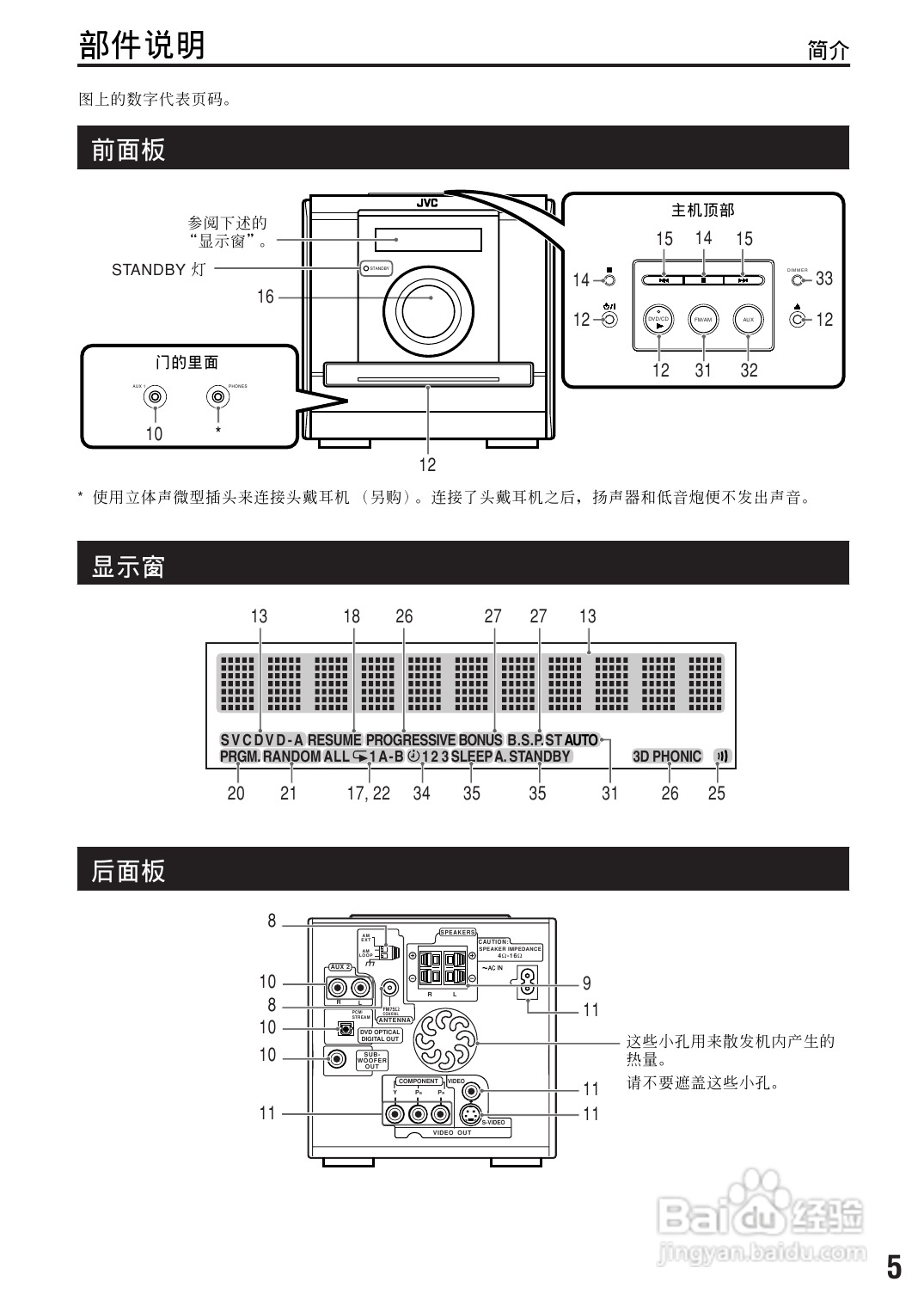 胜利者迷你音响FS-XA3型使用说明书:[1]
