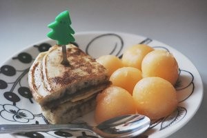 如何做榛果巧克力芝士夹心松饼