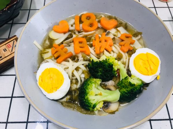 胡萝卜刻生日快乐