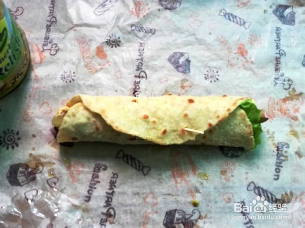 怎么做酸青瓜午餐肉卷饼
