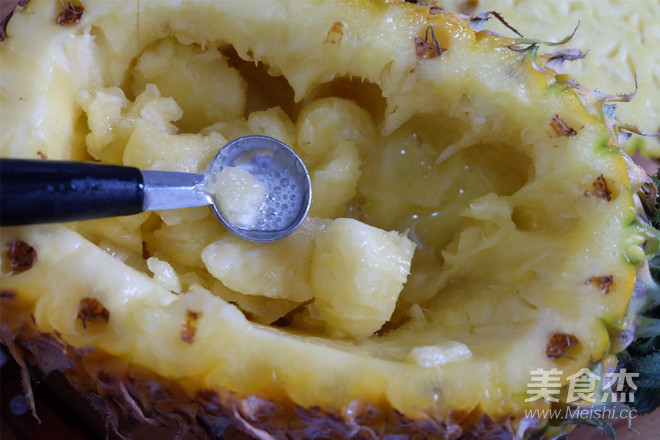 菠萝饭的家常做法