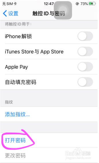 强制解除苹果手机锁屏密码