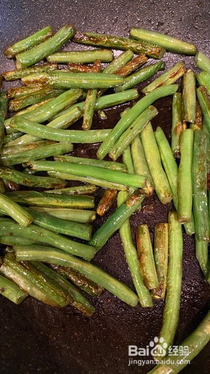 干煸四季豆的做法