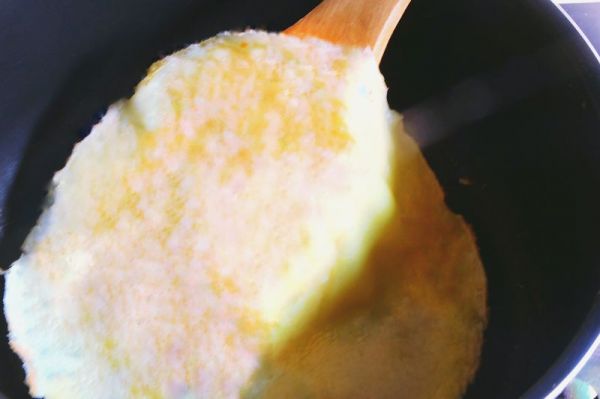 奶油水果可丽饼