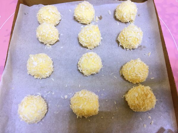 爆浆芝士土豆球