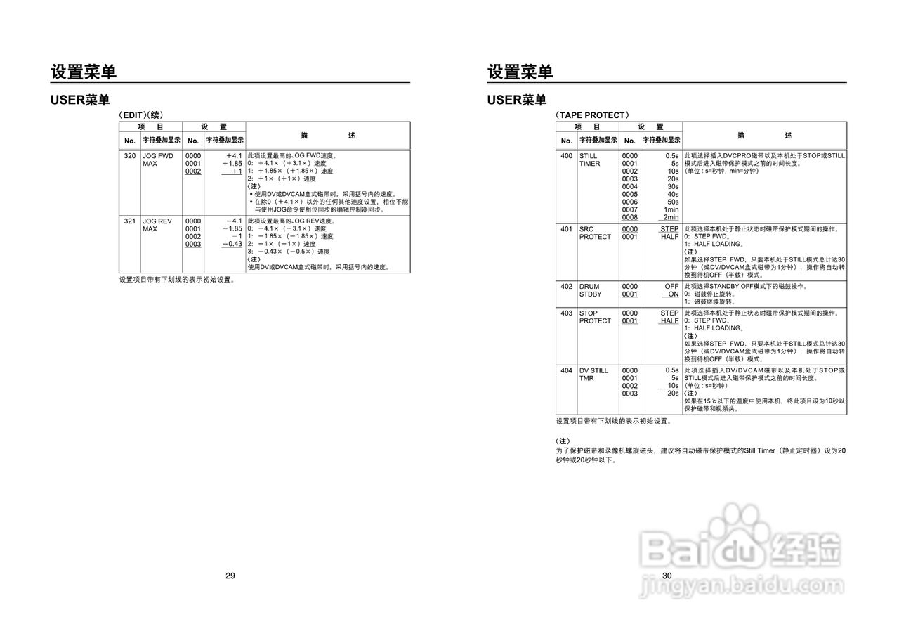panasonic AJ-D455MC演播室录像机操作手册:[2]