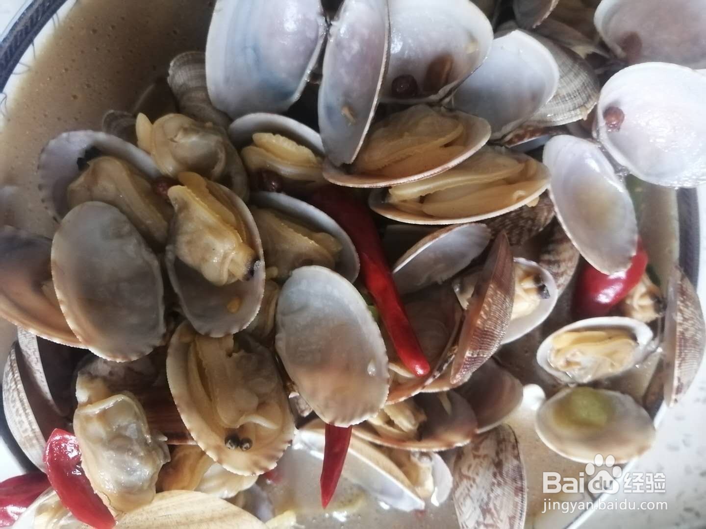 红烧花蛤怎么做