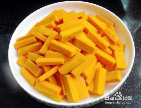 家庭自制咸蛋黄焗南瓜