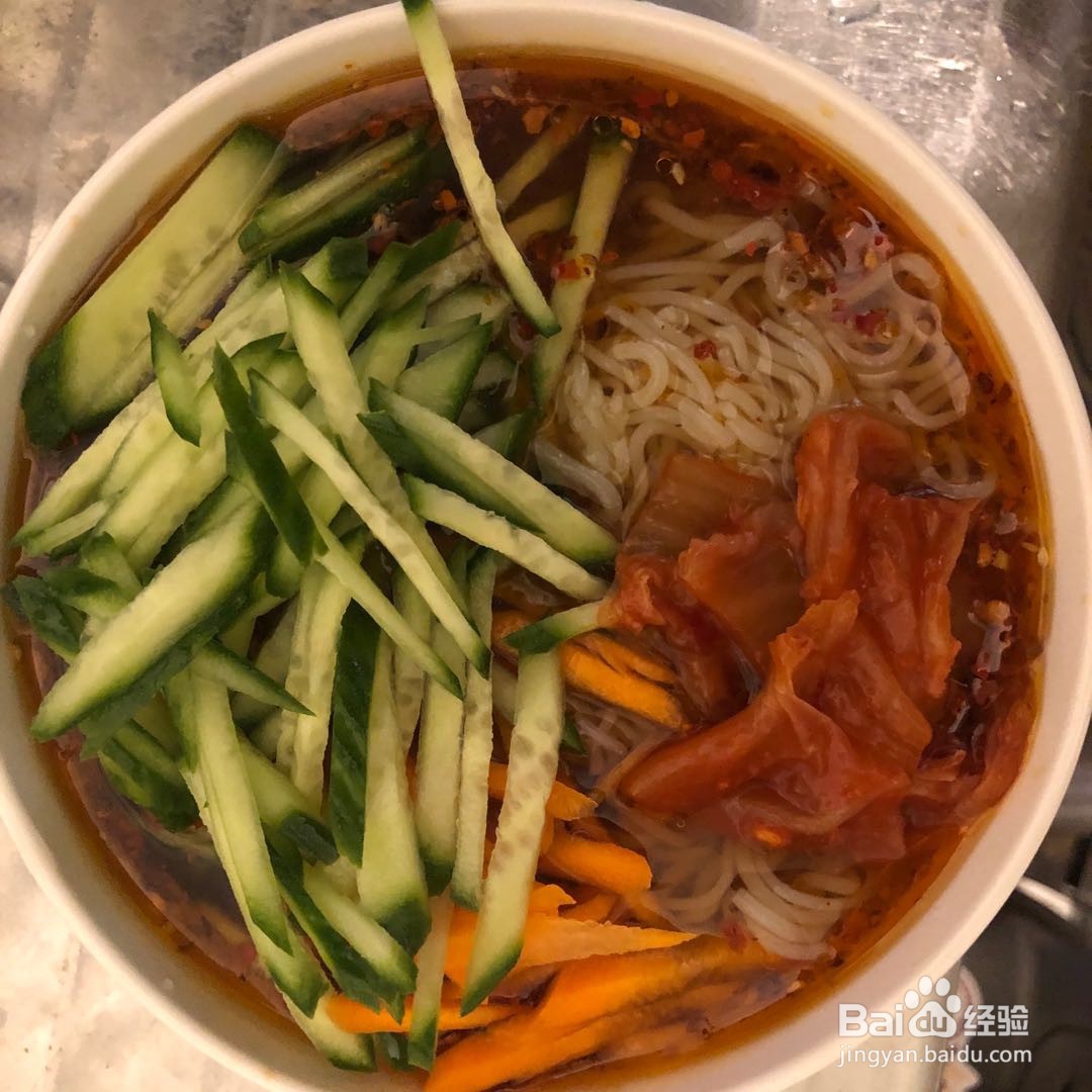 如何在家自制朝鲜大冷面
